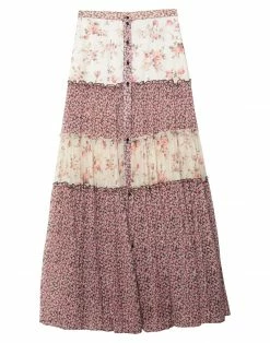 WANDERING Maxi Skirts For Women Ivory