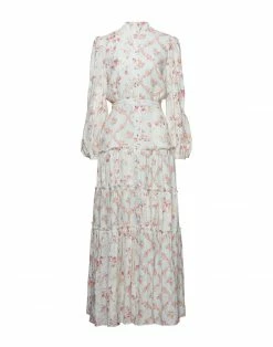 WANDERING Long Dress For Women Ivory