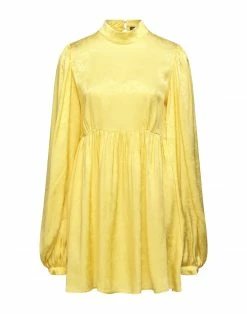 WANDERING Short Dress For Women Yellow