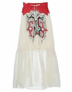 WANDERING Maxi Skirts For Women Ivory