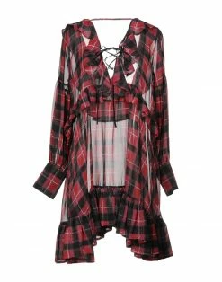 WANDERING Short Dress For Women Garnet