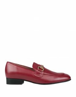 BIANCA DI Loafers For Women Brick Red