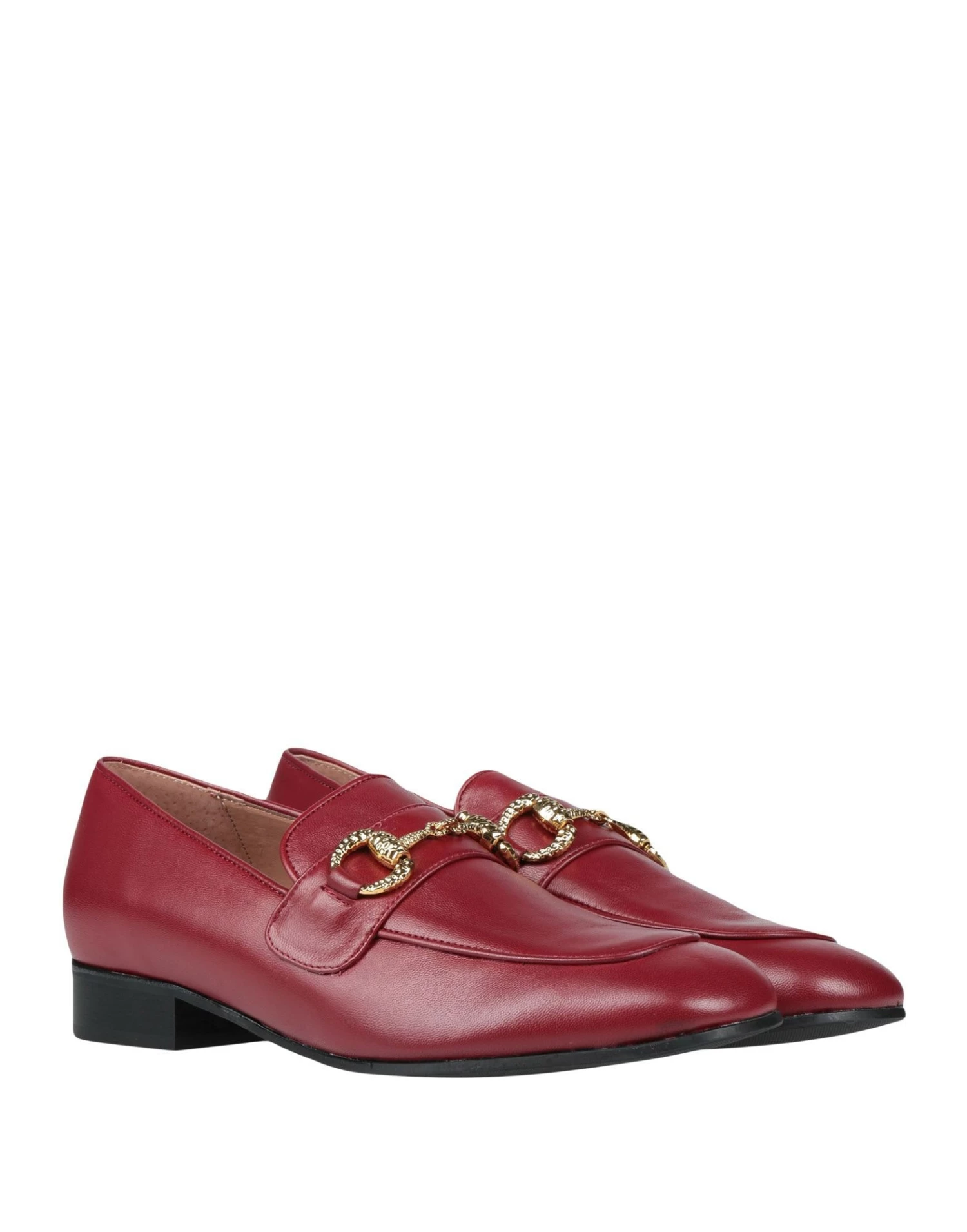 BIANCA DI Loafers For Women Brick Red - Image 4